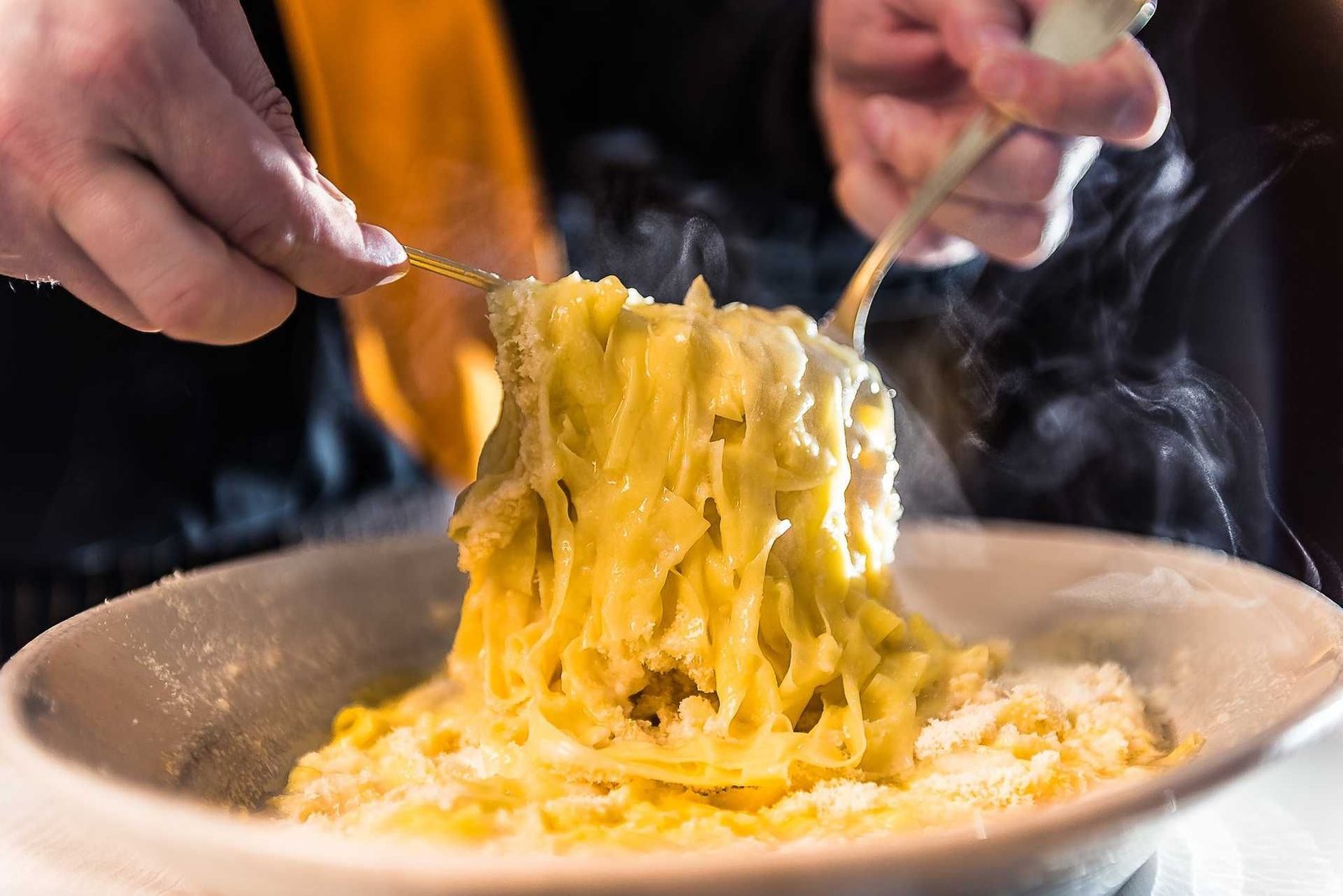 Fettuccine Alfredo a Roma