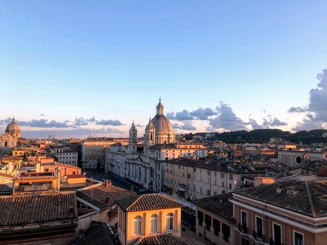 3 attrazioni di Roma Italia, magnete per frigorifero 3D regalo souvenir decorazione casa e cucina adesivo magnetico Roma Italia magnete frigorifero collezione
